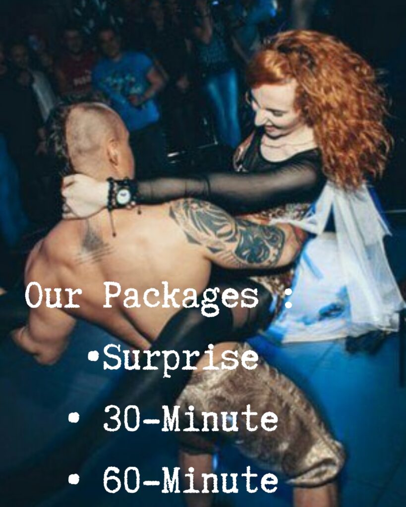 Male show packages in Malta for hen parties and bride surprises